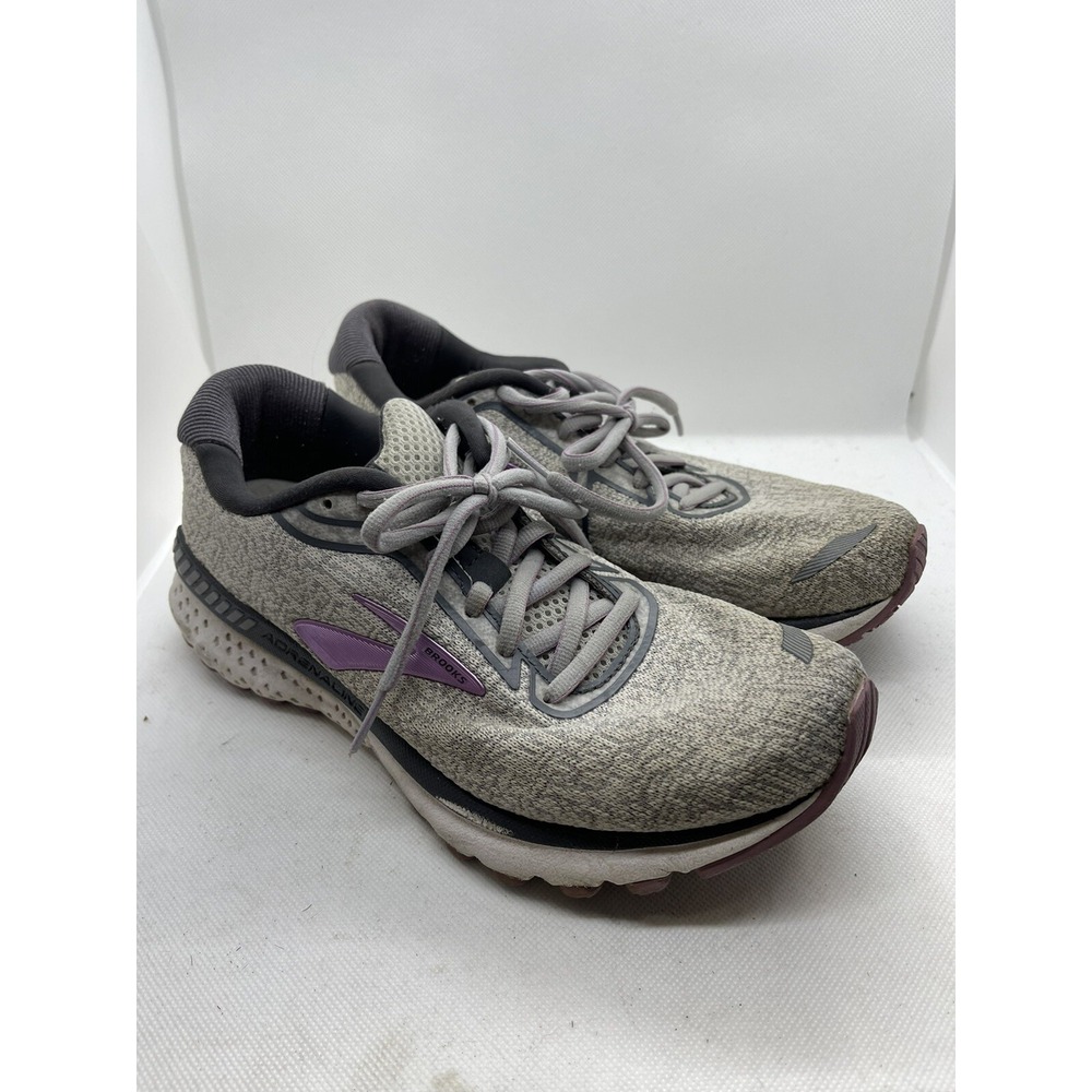 Brooks Adrenaline GTS 20 Women's Running Shoes Size 8.5 Gray Lilac